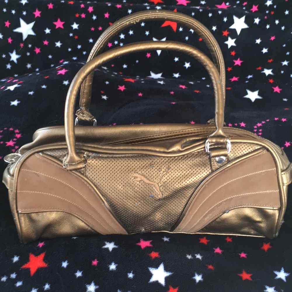 Puma purse Gold
